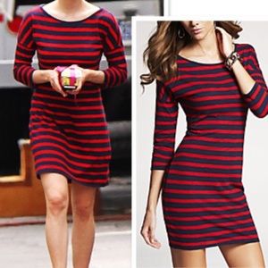Express Stripe Sweater Dress